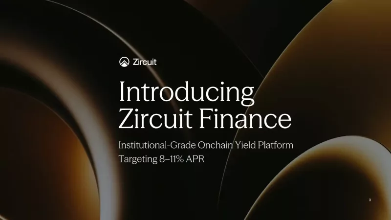 Zircuit Finance institutional yield vault architecture diagram