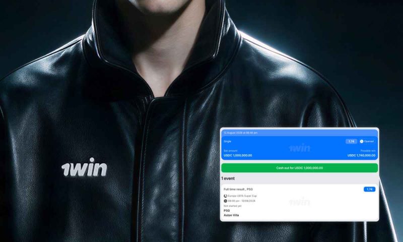 Crypto player receives $1.749M USDC payout from 1win