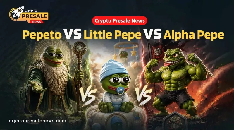 Crypto Presale News: Pepeto vs Little Pepe vs Alpha Pepe