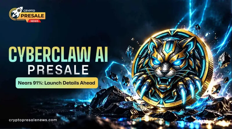 CyberClaw AI Presale Hits 90.8% as PancakeSwap Listing Nears