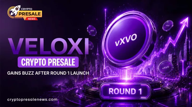 Crypto Presale News: Veloxi sale is live, Round 1 at $0.015