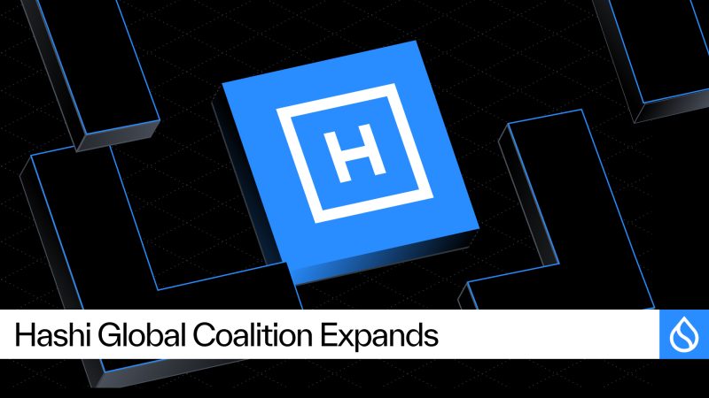 Hashi institutional coalition Bitcoin finance primitive on Sui