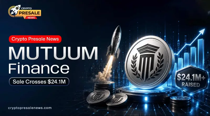 Crypto Presale News: Mutuum Finance sale crosses $24.1M