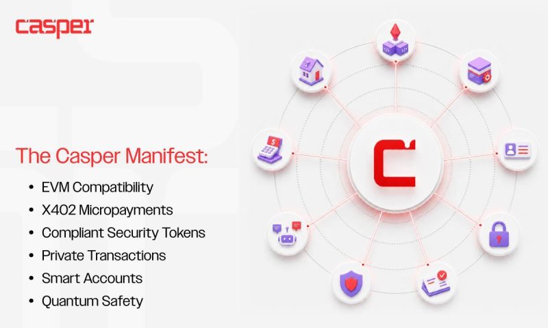 Casper Manifest nine protocol initiatives roadmap diagram