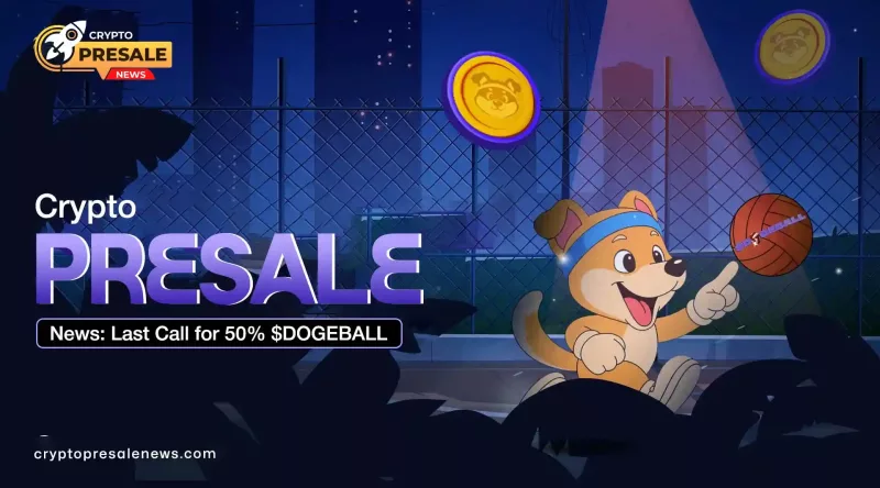 Crypto Presale News DOGEBALL bonus code promotion banner