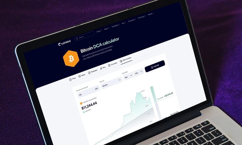Bitcoin DCA analysis chart comparing monthly purchases to lump sum