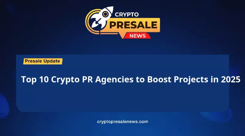 Comparison chart of the top 10 crypto PR agencies by specialty