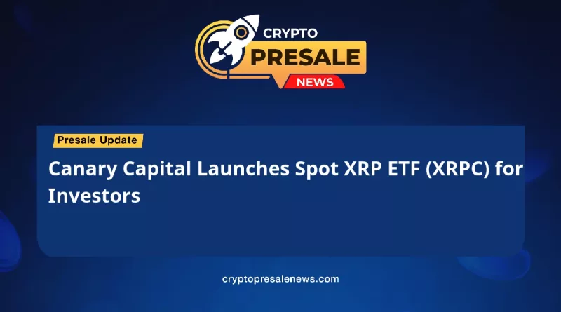 XRP ETF Canary Capital XRPC trading debut chart
