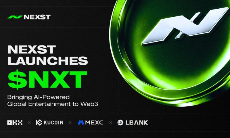 $NXT token launch NEXST AI entertainment ecosystem