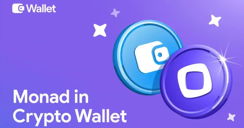 Monad TGE trading interface inside Wallet in Telegram