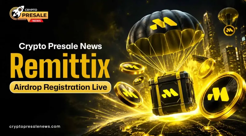 Crypto Presale News: Remittix Airdrop Registration Live