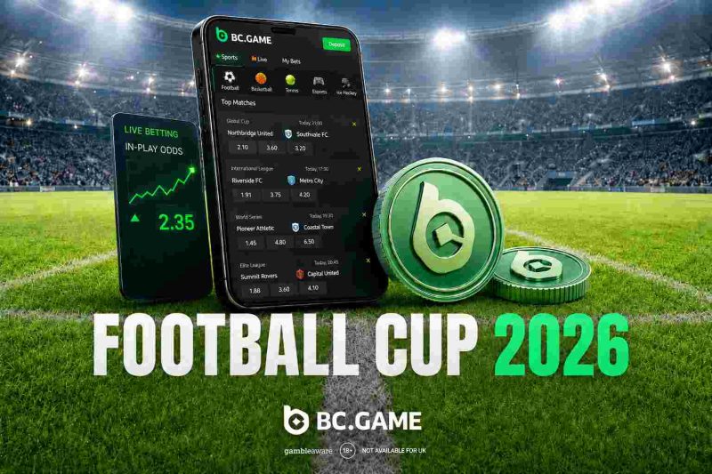 BC.GAME 2026 football betting and crypto rewards