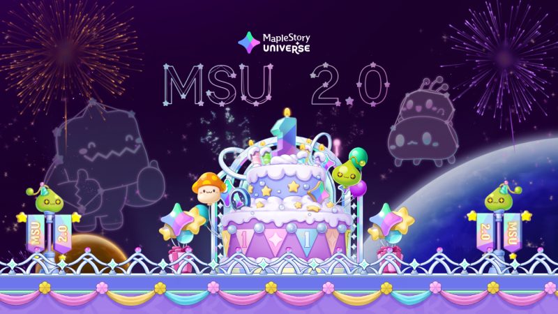 MapleStory Universe first anniversary milestone dashboard