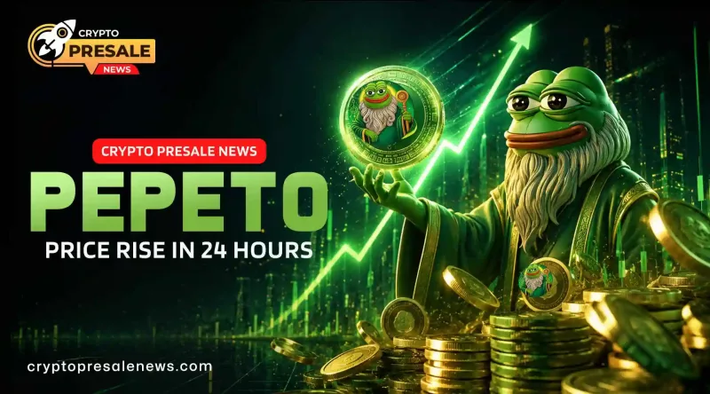 Crypto Presale News: Pepeto Price surge in 24 Hrs, Grab Now
