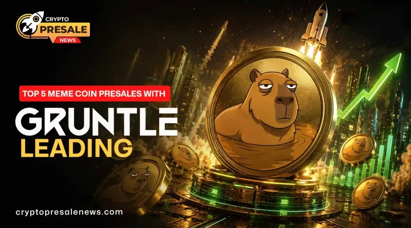 Gruntle Tops the List of 5 Meme Coin Presale: Here’s