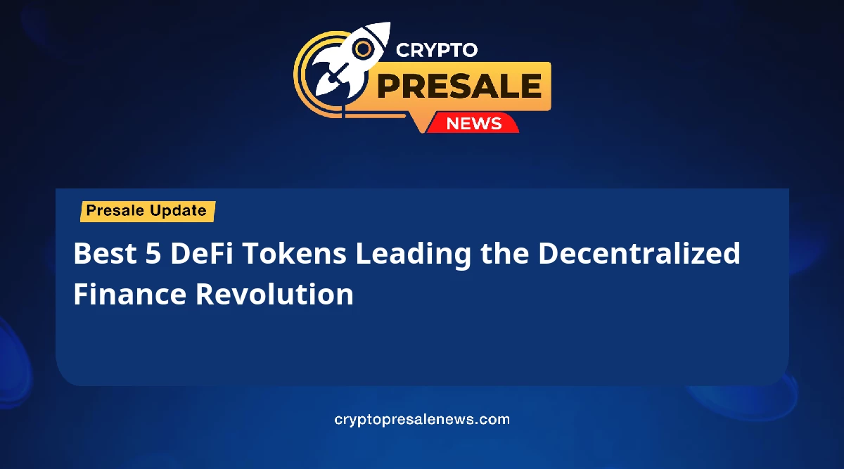 Best 5 DeFi Tokens 